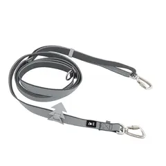 Hurtta Multilong Leash - Дълъг повод закучета, цвят сив, 100 - 300 см / 20 мм