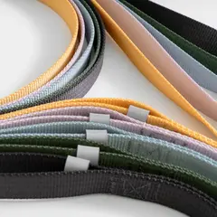 Hurtta Seeker Standard Leash - Повод за кучета , цвят черен, 180 см/15 мм