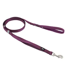 Hurtta Weekend Warrior Leash Eggplant - Повод за кучета, 180 см / 20 мм – цвят патладжан