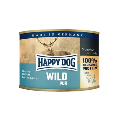 Happy Dog - мокра храна за кучета със 100% еленско месо