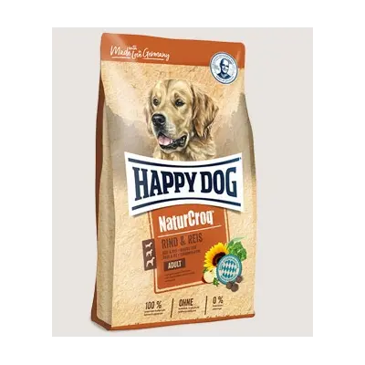 Happy Dog NaturCroq Beef & Rice суха храна за кучета с говеждо и ориз