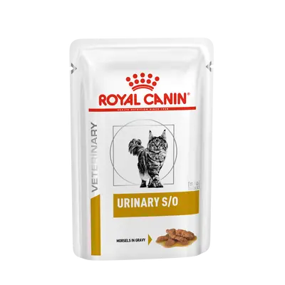 Royal Canin Urinary S/O - пауч за котки с уринарни проблеми - 12 бр. х 85 гр.