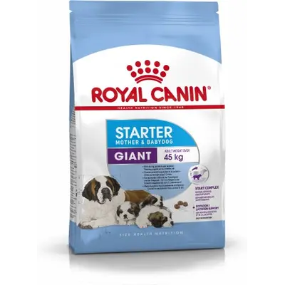 Royal Canin Giant Starter - суха храна за подрастващи кучета - 15 кг
