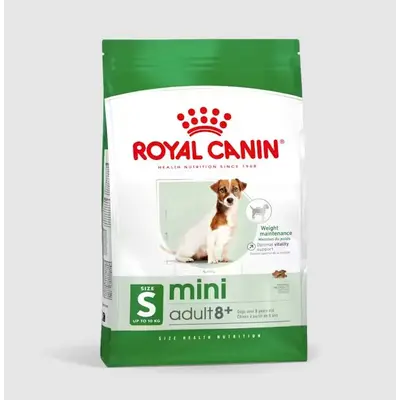 Royal Canin Mini Adult +8 - суха храна за кучета в напреднала възраст