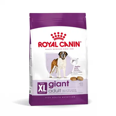 Royal Canin Giant Adult -  Пълноценна храна за кучета  в зряла възраст от гигантски породи (над 45 кг) - над 18/24 месеца - 15 кг.