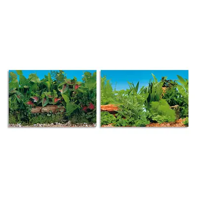 Фон за аквариум Ferplast Aquarium Background BLU 9049 - двулицев