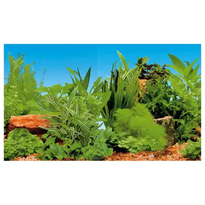 Фон за аквариум Ferplast Aquarium Background BLU 9040 - двулицев
