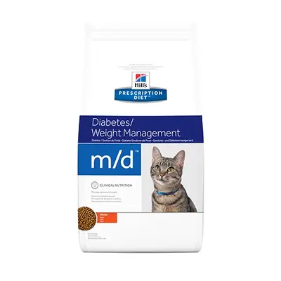 Hill's Prescription Diet m/d Diabetes/Weight Management - за котки с диабет или наднормено тегло