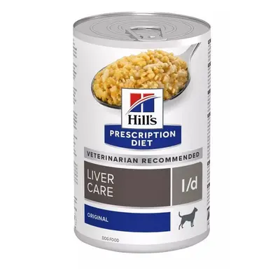 Hill's Prescription Diet l/d Liver Care - лечебна мокра храна за кучета, подпомагаща функцията на черния дроб  - 370 гр.