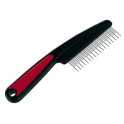 Ferplast GRO 5878 – гребен с хромирани въртящи се зъбци за кучета и котки 