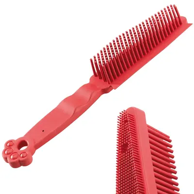 Ferplast GRO 5941 – Двустранна гумена четка за отстраняване на косми 