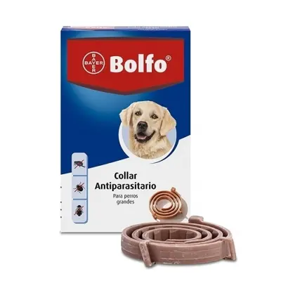 Bolfo - каишка с лекарство за обезпаразитяване на големи кучета