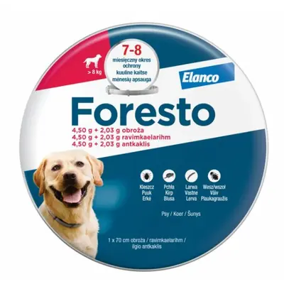 Foresto Large dogs противопаразитна каишка за кучета