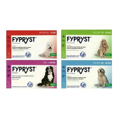 Fypryst Dog над 40 кг - КУТИЯ С 3 броя пипети