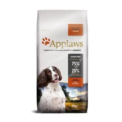 Applaws Adult Small & Medium Chicken - суха храна за кучета с пиле