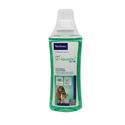 Virbac Vet Aquadent - вода за уста за кучета и котки - 250 мл