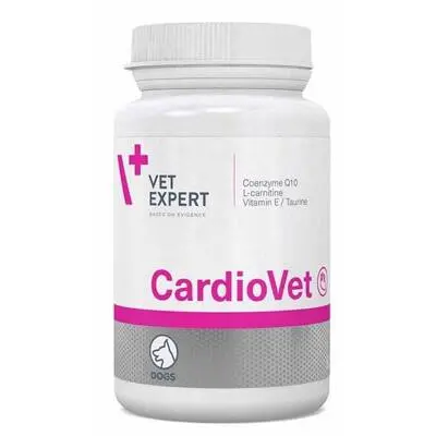 Vetexpert CardioVet - хранителна добавка за кучета, подпомагаща сърдечния мускул - 90 таб.