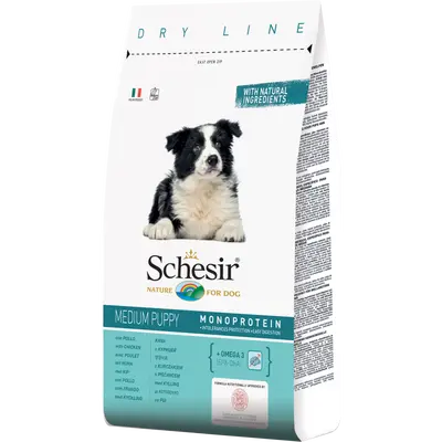 Schesir Medium Puppy Chicken -  3 кг.