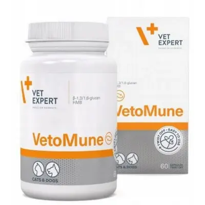 Vetexpert  VetoMune - хранителна добавка за кучета -  60 таб.