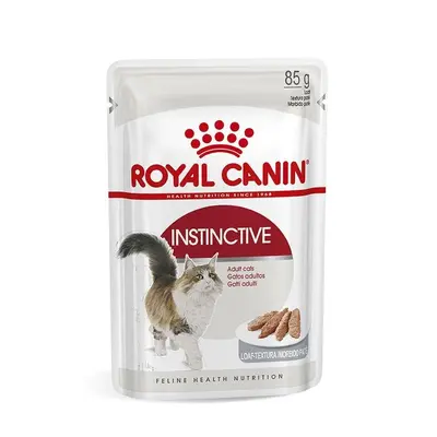 Royal Canin Instinctive Loaf - Пълноценна мокра храна за котки в зряла възраст пастет в пауч 12х85г