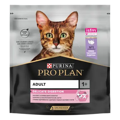Pro Plan Cat DELICATE DIGESTION - за котки в зряла възраст с чувствителен стомах, суха храна с пуйка