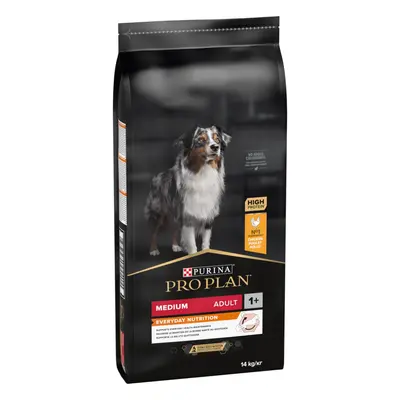 Pro Plan Dog Medium Adult EVERYDAY NUTRITION - за кучета в зряла възраст от средни породи, с пиле - 14кг
