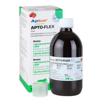 APTO-FLEX СИРОП 500 мл - Хранителна добавка за двигателна активност при кучета и котки.