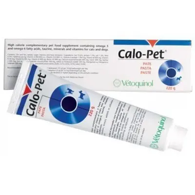Vetoquinol - Calo Pet - енергийна поливитаминоминерална паста + таурин 120 гр.