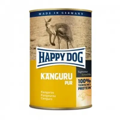 Happy Dog - мокра храна за кучета със 100% месо от кенгуру - 400 г