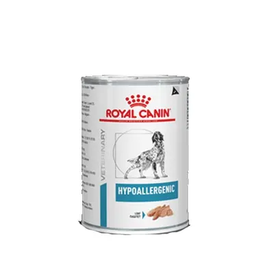 Royal Canin Hypoallergenic Dog  - лечебна мокра храна за кучета при хранителни алергиии - 400 гр