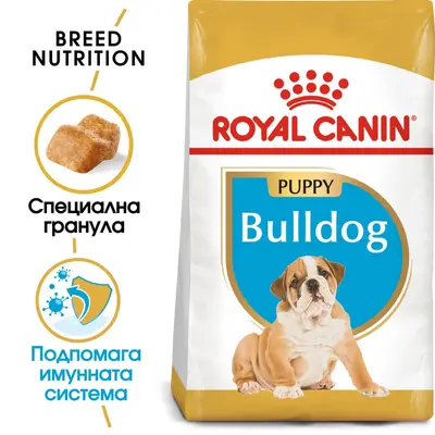 Royal Canin Bulldog Puppy - за кучета порода английски булдог на възраст от 1 до 12 месеца