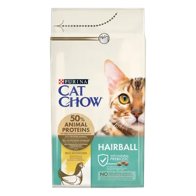 CAT CHOW Hairball Control - суха храна за котки с пиле - за контрол на космените топки