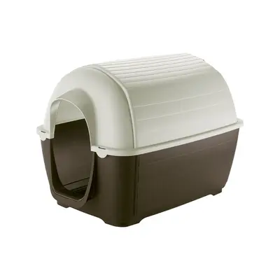 KENNY 03 - пластмасова къща за куче  89х60х60