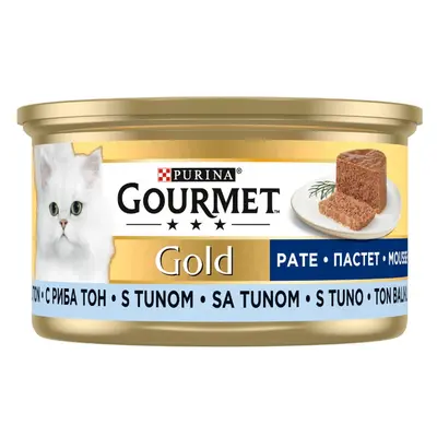 Gourmet Gold - мокра храна за котки - пастет с риба тон 85гр