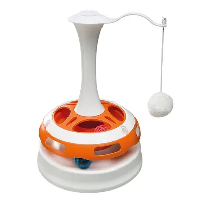 TORNADO ferplast - Нова играчка за котки, въртележка с играчка