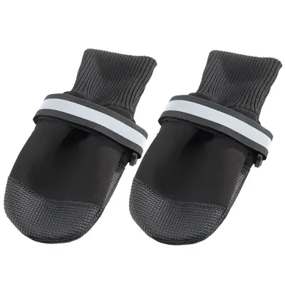DOG SHOES XLARGE BLACK(х2) ferplast - чорап - обувка за кучета