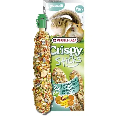 Versele-Laga Crispy Sticks Exotic Fruits - стикове за хамстери и катерици 110гр