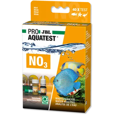 JBL PROAQUATEST NO3 - Бърз тест за измерване на нитрати (NO3)  в сладководни и соленоводни аквариуми и езера