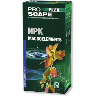JBL ProScape NPK Macroelements -  комплекс от мaкроелементи, необходими на растенията - азот, фосфор, калий и др.