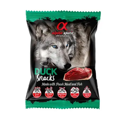 Alpha Spirit Snacks dog Duck 50 g - Лакомство за куче с патица