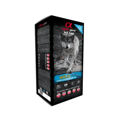 Alpha Spirit WILD FISH semi-moist Copmplete - Полу-суха храна за кучета от всички породи Риба