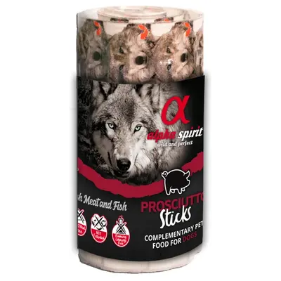 Alpha Spirit Prosciutto Stick 16 x 10 g - Лакомство - Закуска 16 бр. пръчици - прошуто