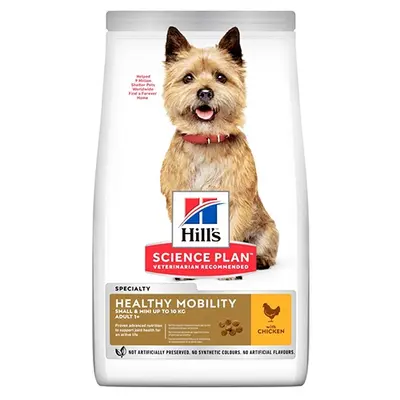 Hill's Science Plan Canine Adult Healthy Mobility Small&Mini – За поддържане на ставите и подвижността при кучета от дребни породи (до 10кг) над 1 година  - 6 кг