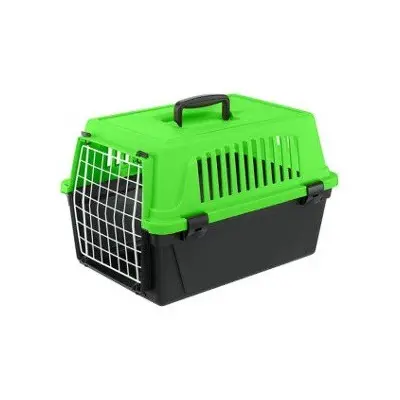 Транспортна клетка за кучета и котки Ferplast Atlas 20 NEON - Зелена