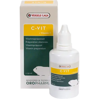 OROPHARMA C-Vit 50 ml – стабилизирана формула на витамин С за морски свинчета