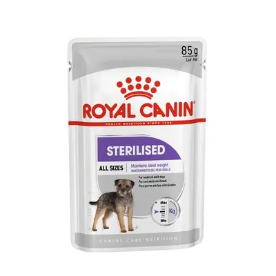 Royal Canin CCN STERILIZED LOAF 12x85g - за кастрирани кучета и за кучета със склонност към натрупване на наднормено тегло.