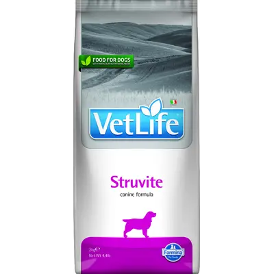 Farmina Vet Life Canine Struvite – пълноценна диетична храна за кучета със струвитна уролитиаза