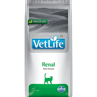 Farmina Vet Life Feline Renal – пълноценна диетична храна за котки с бъбречна недостатъчност