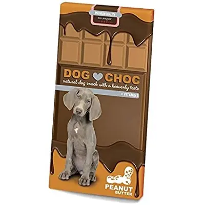 EBI DogChoc Peanut Butter 100 g - Шоколад за кучета, фъстъчено масло