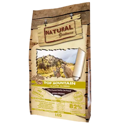 Natural Greatness Top Mountain Cat & Kitten / Rabbit Monoprotein / -  премиум храна за котки със заешко месо
